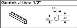 J-lista Gentek 1/2"
