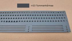 Lehtiverkko kouruun, eri värejä