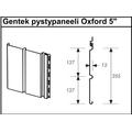 Pystypaneeli Gentek Oxford 10" 365