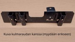 Kiinnike lukkosaumakatolle, yli 32mm (Lumieste, aurinkopaneeli tms.)