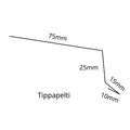 Tippapelti/tippalista 1,75m