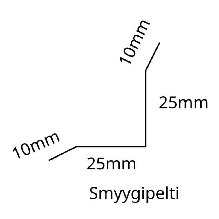 Smyygipelti/smyygilista 1,75m