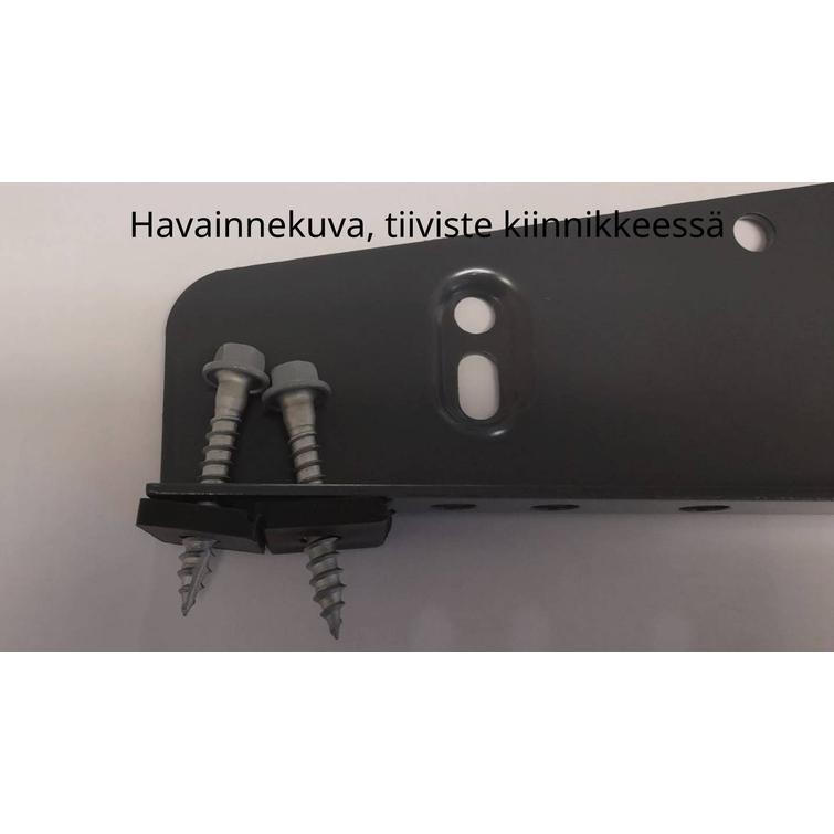 Lumiesteen kiinnikkeen kumitiiviste 46mm x 28 mm