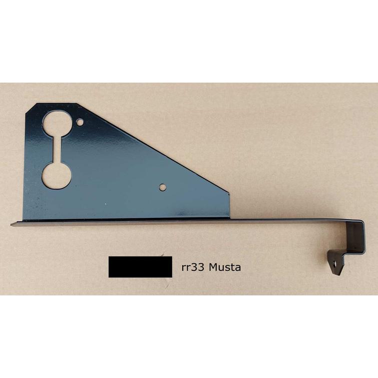 Lumiestekiinnike ruoteeseen, rr33 musta