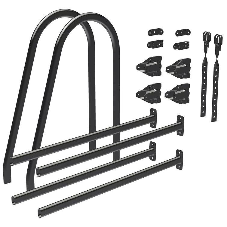 Seinätikas 2,7m + yläkaari 1m